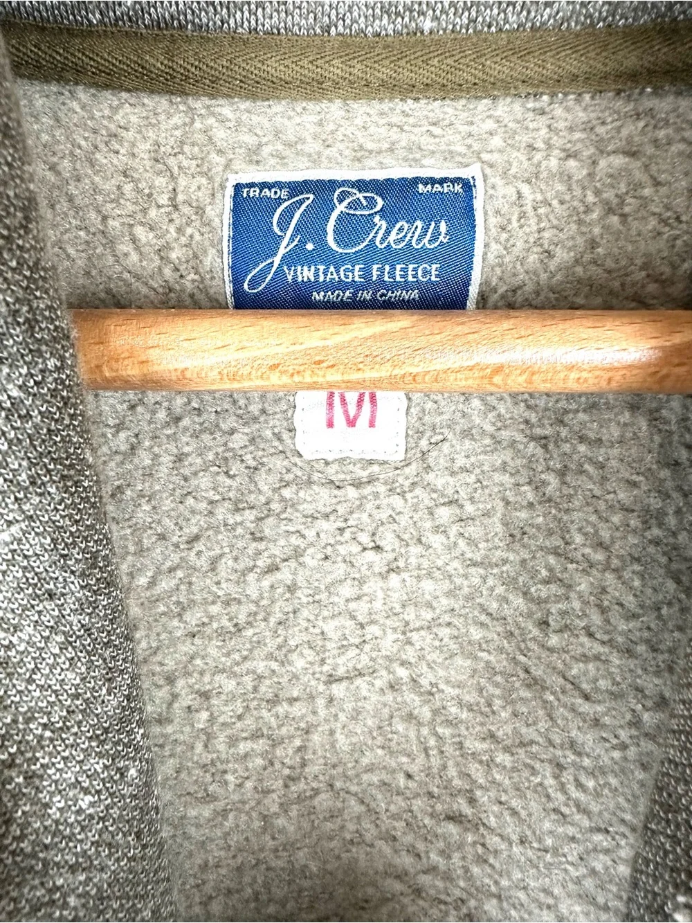 J Crew Vintage Fleece Shawl Collar Cardigan Jacket Preppy Business Casual